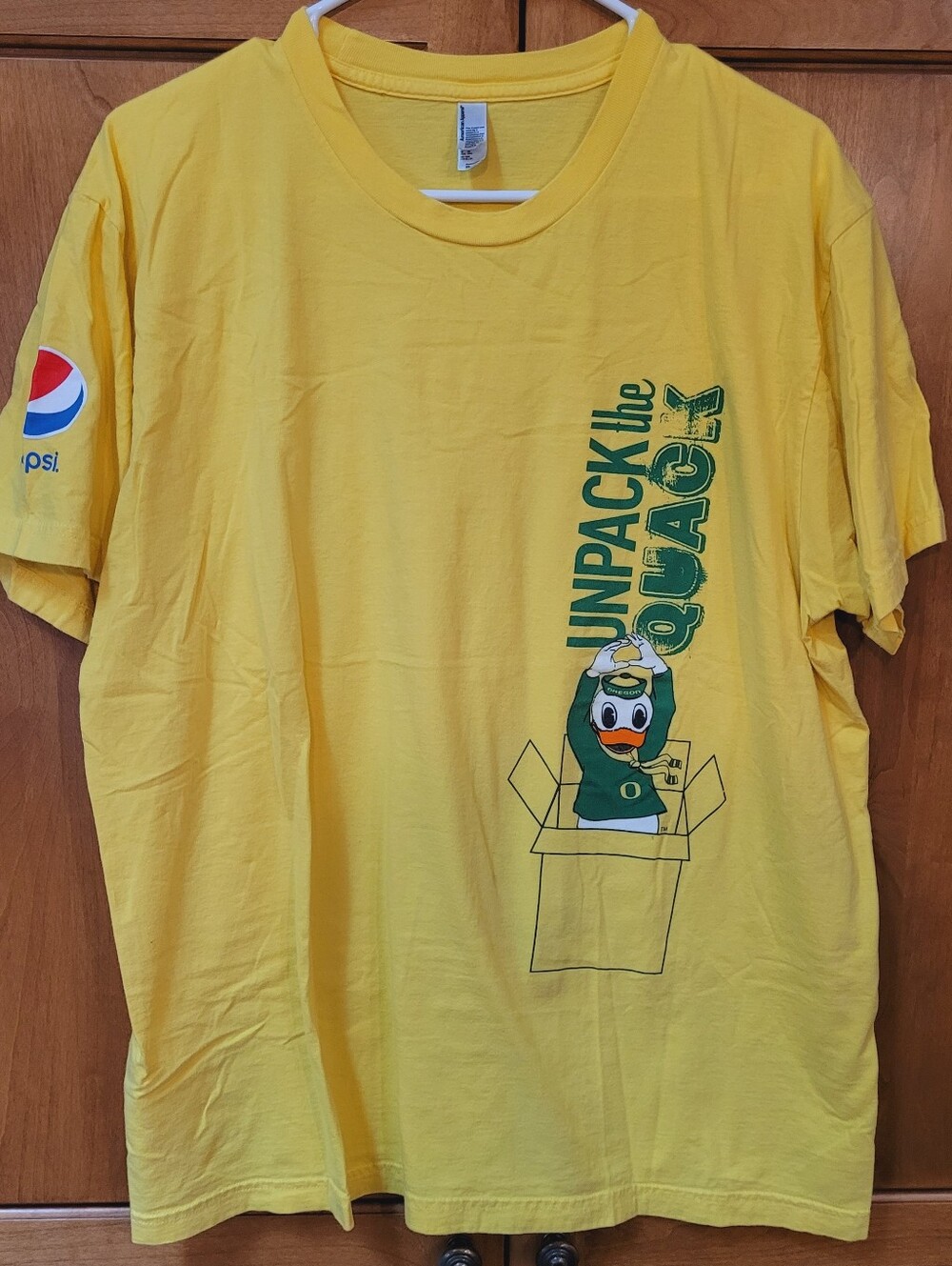 EUC | American Apparel Oregon Ducks “Unpack The Quack” T-Shirt